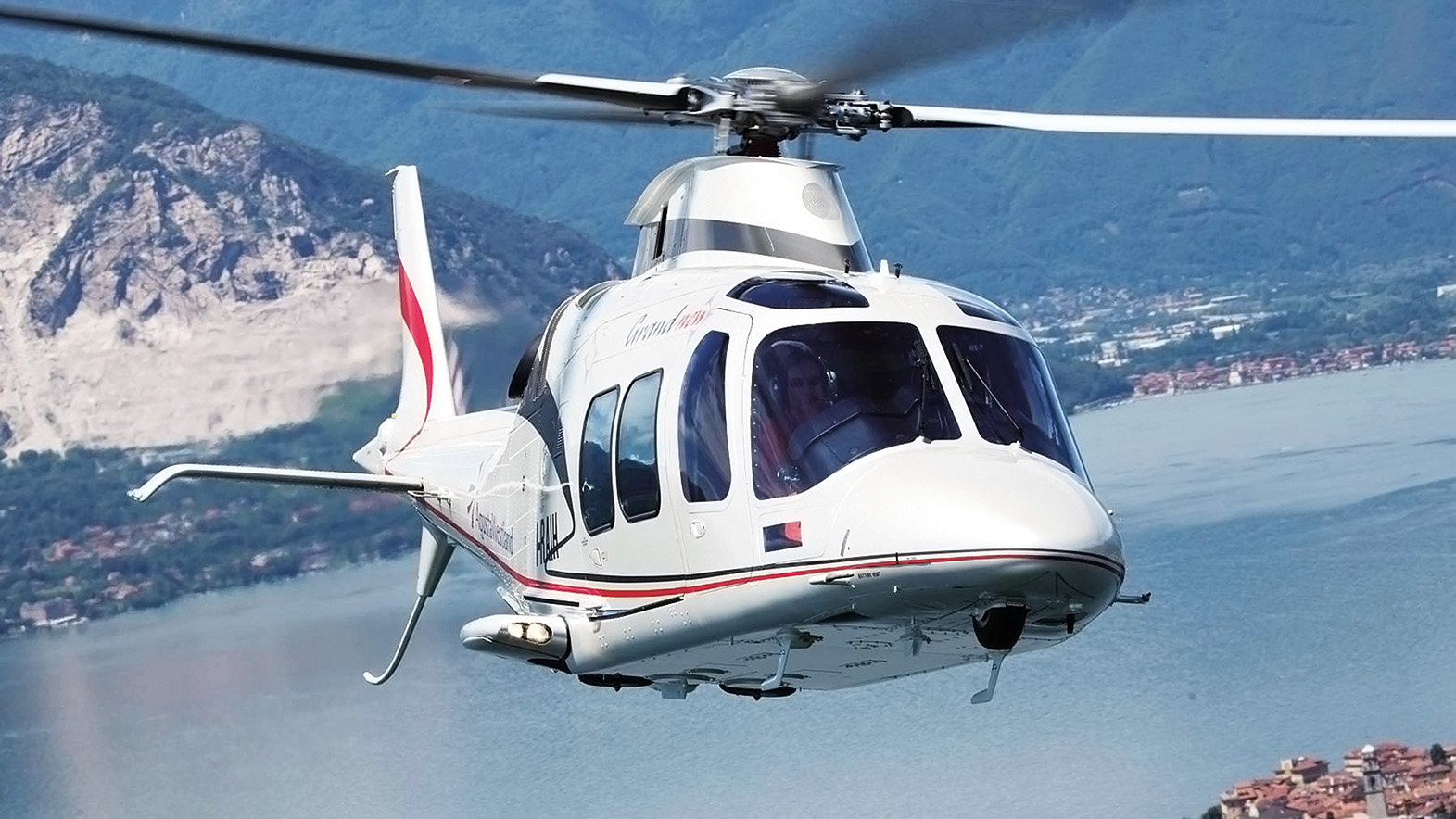 Agusta A109 St-Moritz helicopter flights